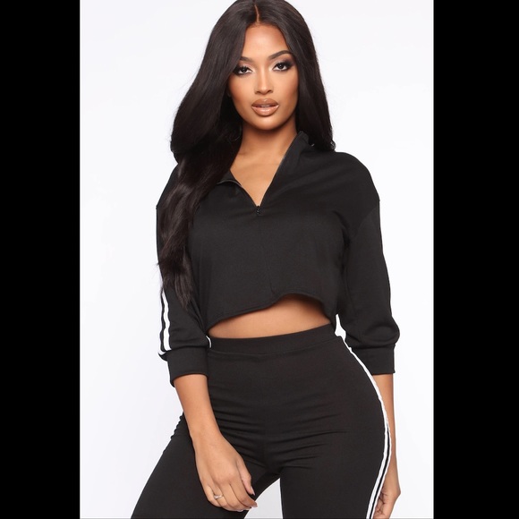 Here to Score Active Biker Short Set- Black - Picture 6 of 10